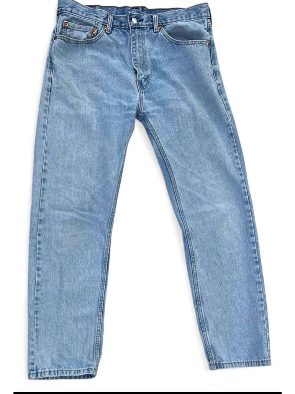 Levi's 505 Regular Fit Jeans | Light Wash | Men's 36x32 | Zip Fly